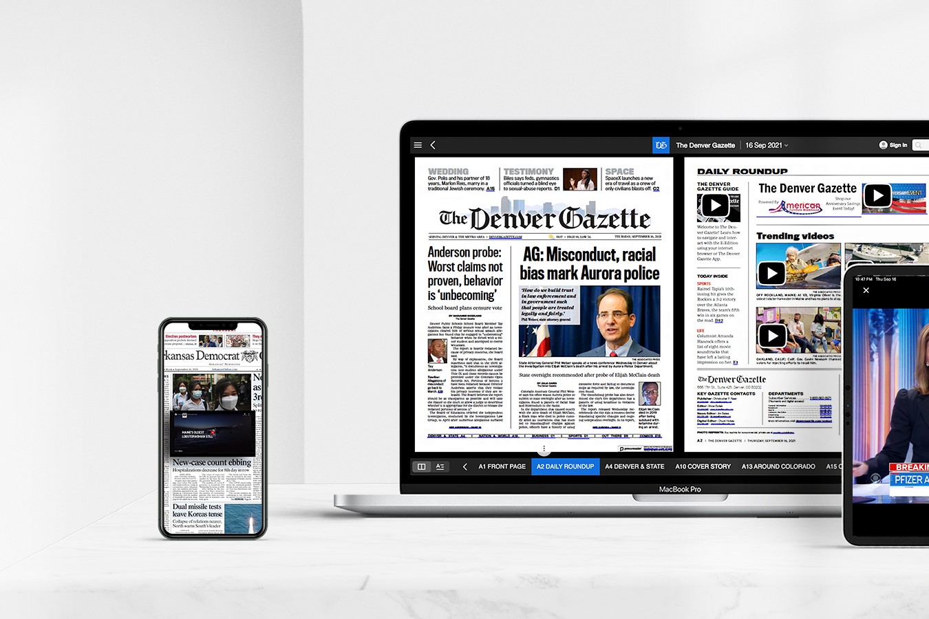 Multimedia integration for e-newspapers