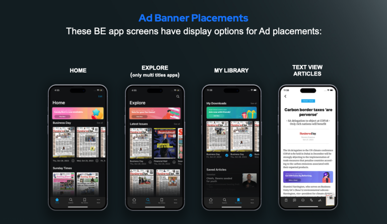 Dive into our comprehensive guide for ad placements, featuring banners, splash screens and sponsored content. Uncover a custom guide tailored to your needs.
