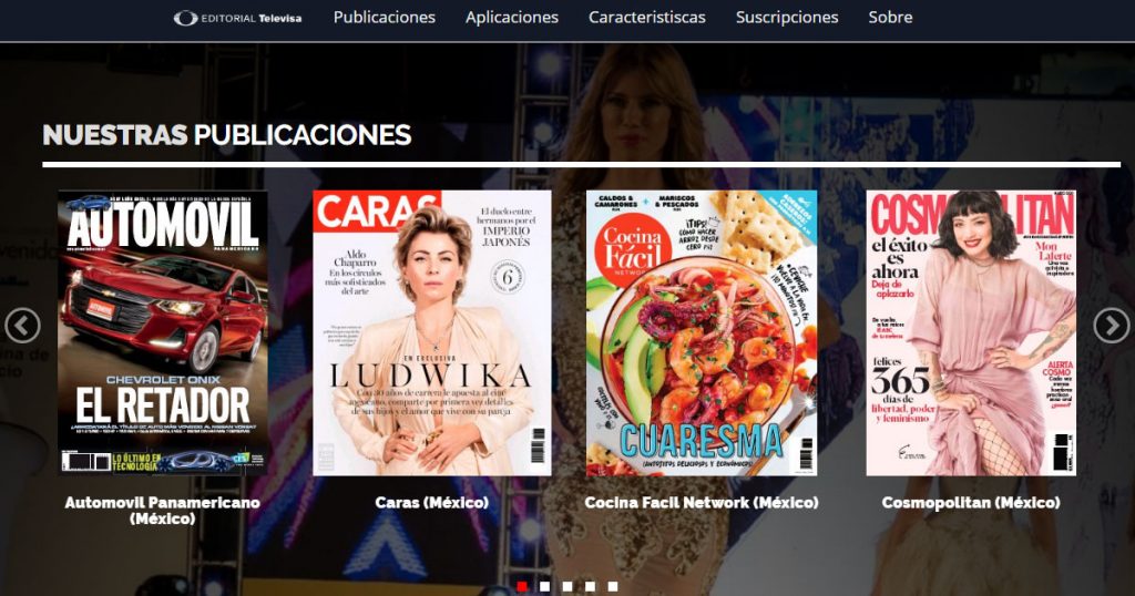 Editorial Televisa Digital Replica